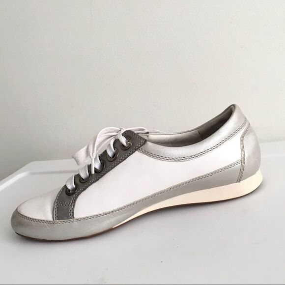 Mephisto Orthopedic Casual Lace-Up Sneaker Walking Running Shoe Athletic White 9 - Picture 3 of 9